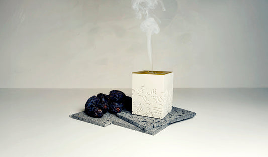 The Opulent's luxury homeware collection, featuring Arabic calligraphy-inspired decor pieces ideal for enhancing your home during Ramadan.