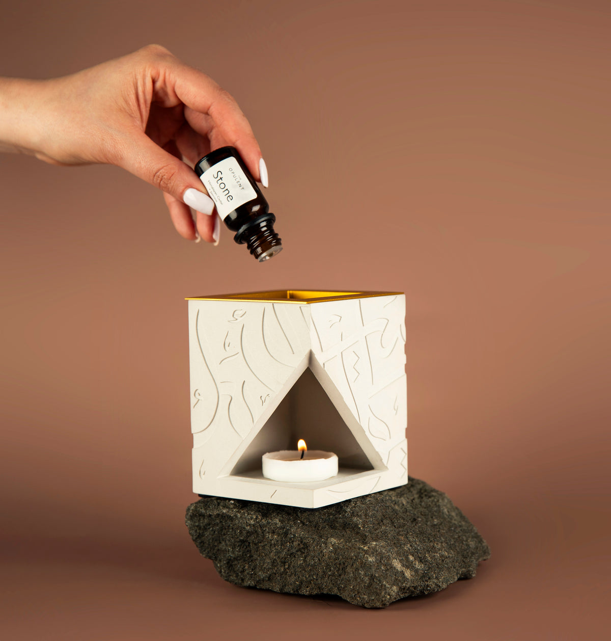 Arabic Calligraphy Oil Burner